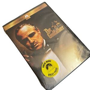 NEW!THE GODFATHER DVD movie night Marlon Brando Pacino James Caan NWT